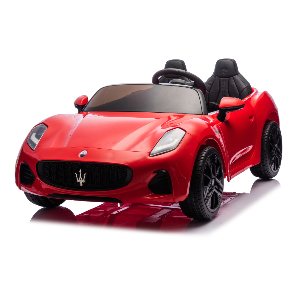 Auto Elettrica Per Bambini Maserati Folgore 12V-Rosso