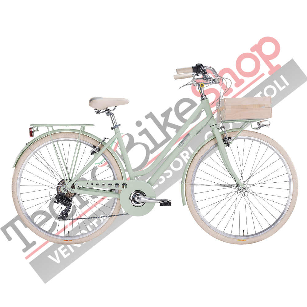 Bicicletta MBM UNISEX APOSTROPHE 28 pollici 7V colore Verde Menta