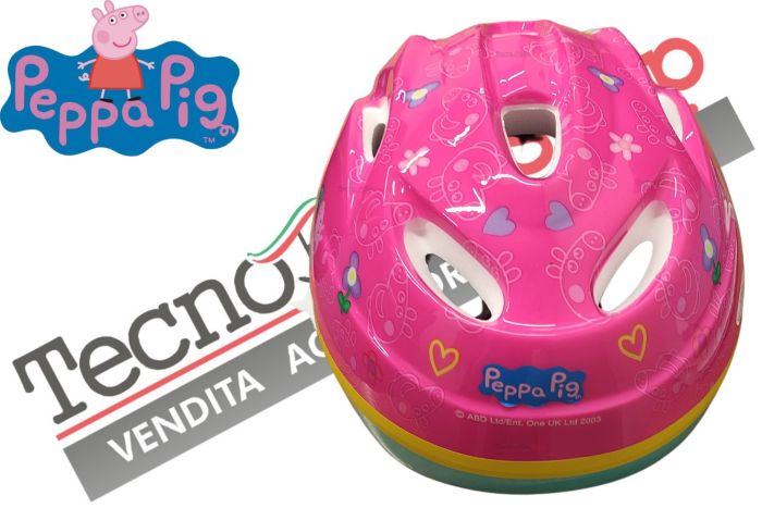 Casco Caschetto Peppa Pig