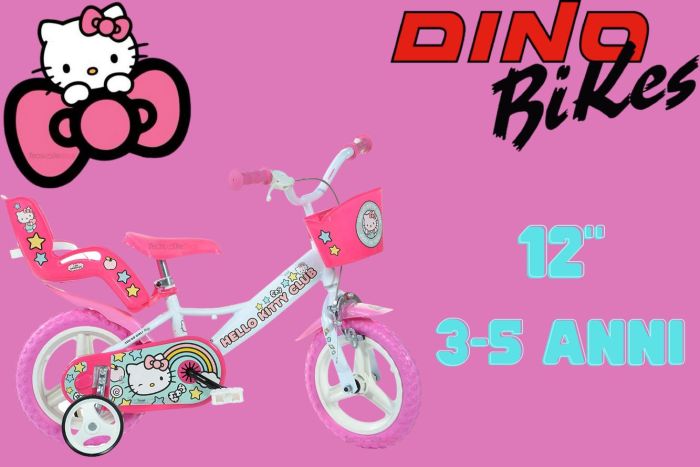 Bicicletta Hello Kitty 2 12 Pollici