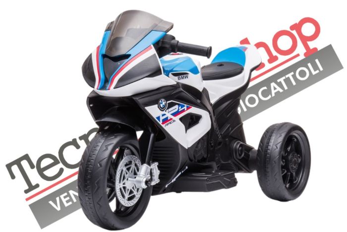 Moto Motocicletta Elettrica per Bambini BMW HP4 Race 12V 3 Ruote