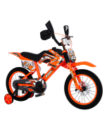 Bicicletta per Bambini MagikBike Motocross 16" con Freni a Disco e Suono Motore