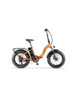 Bicicletta Elettrica Pieghevole Z-Tech ZT-89-D Folding Etna 2.0 250W(500W) 13Ah 48V Litio-Arancione