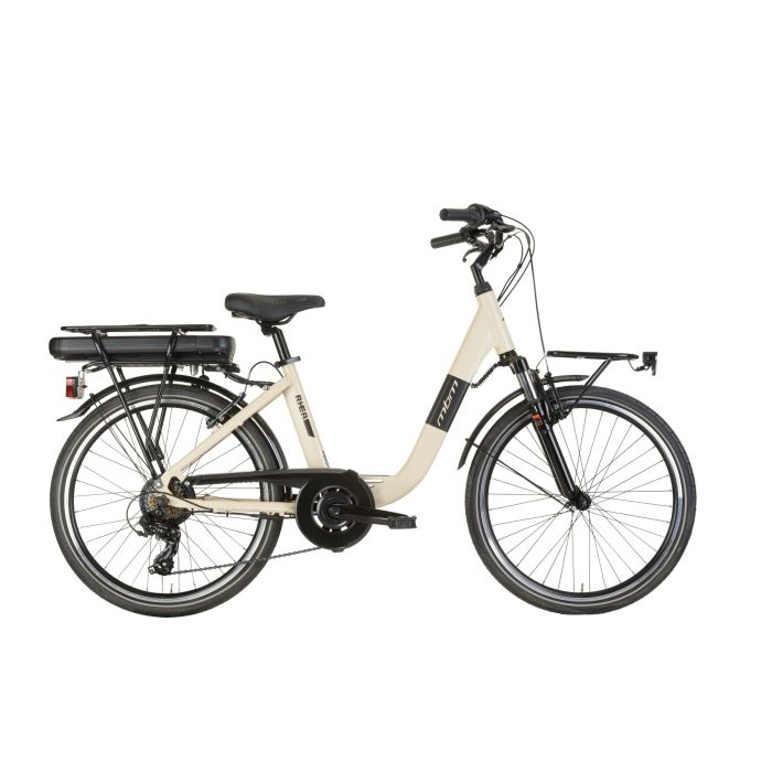 Bicicletta Elettrica A Pedalata Assistita MBM Rhea 24"-Beige