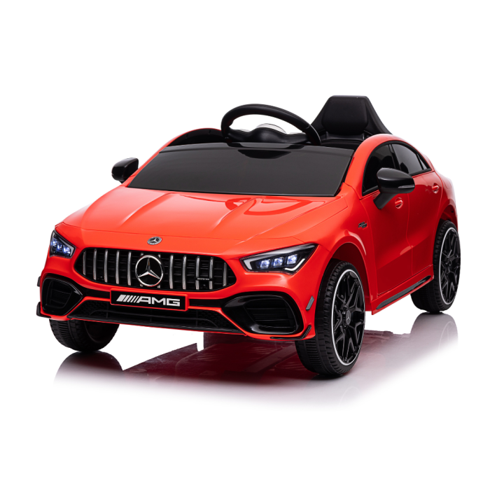 Auto Elettrica per Bambini Mercedes CLA 45 AMG 12V-Rosso