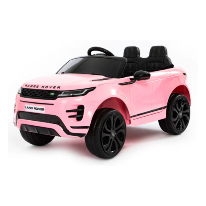 Auto Elettrica Macchina per Bambini LAND ROVER EVOQUE 12V con Monitor 4" Lettore Mp3 -Rosa
