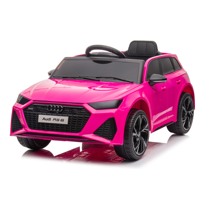 Auto Macchina Elettrica Per Bambini Audi RS6 12V-Rosa