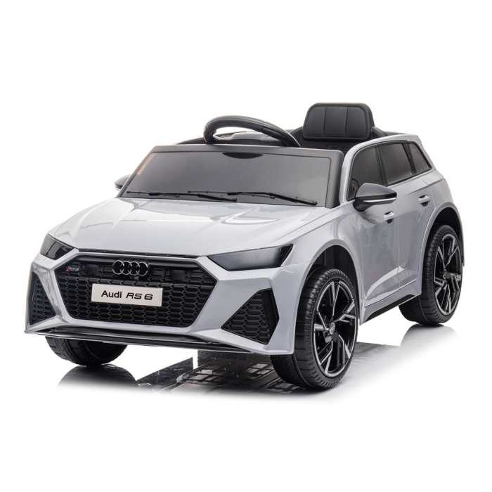 Auto Macchina Elettrica Per Bambini Audi RS6 12V-Grigio