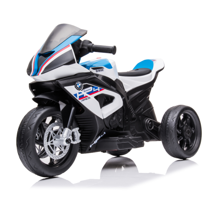 Moto Elettrica per Bambini BMW HP4 Race 12V - 3 Ruote-Bianco