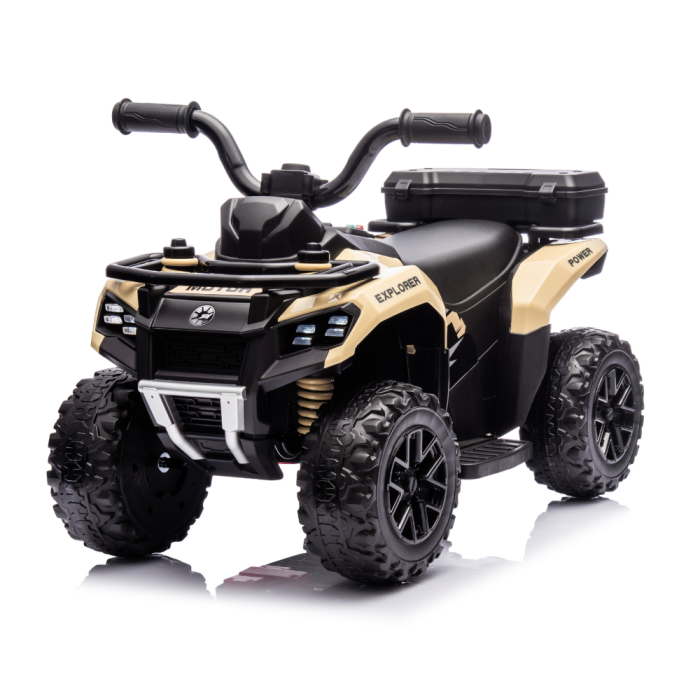 Quad Elettrico Per Bambini  Mini Quad Safari 6V-Beige