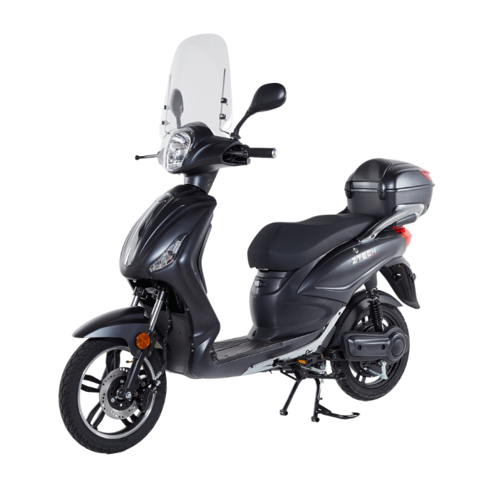 Bici Elettrica Scooter Z-TECH  ZT-09-FL 1000W 20Ah 60V Batteria Litio-Nero Opaco Matto
