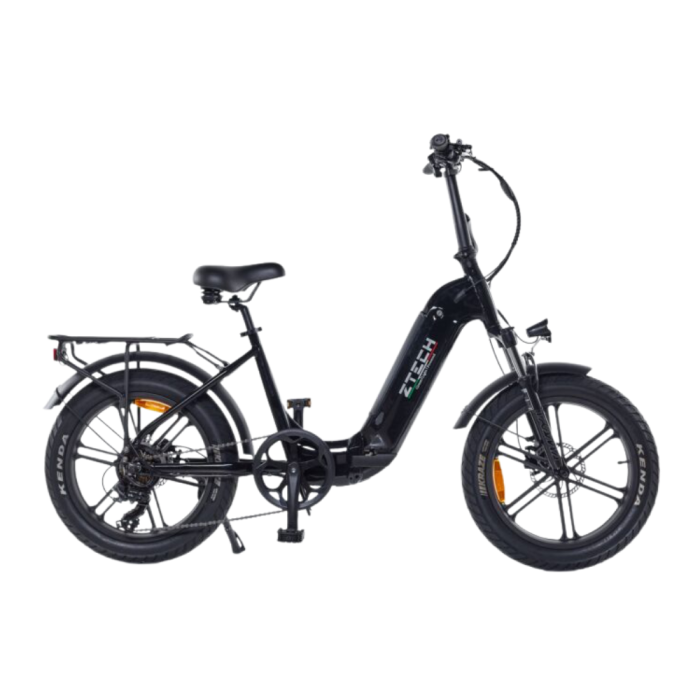 Bicicletta Elettrica Z-Tech ZT-89-K KRONOS 250/500W 48V13Ah Batteria Litio-Nero