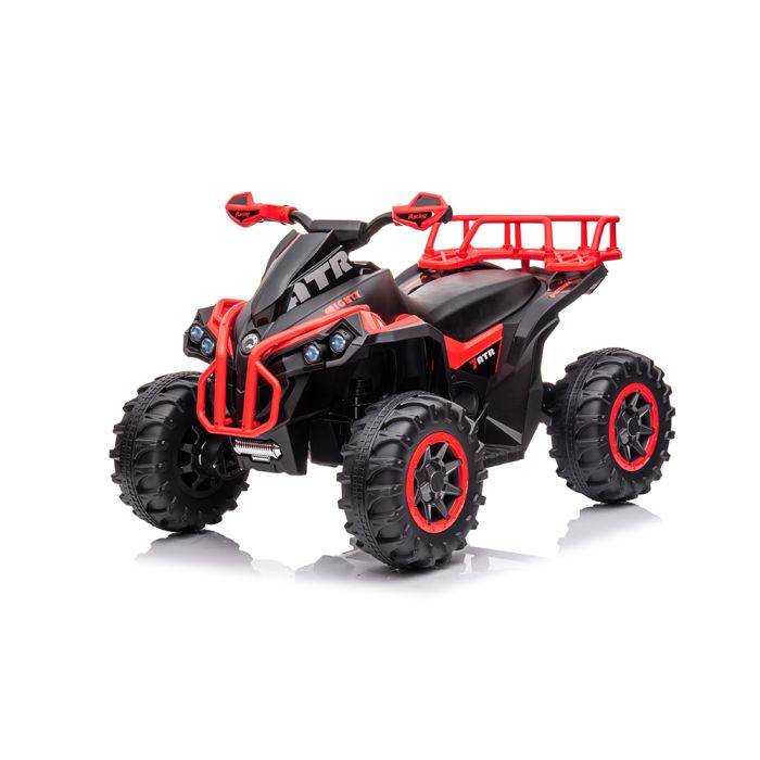 Tecnobike Shop Quad Elettrico per Bambini ATV  1.0 12V  con Radiocomando-Rosso