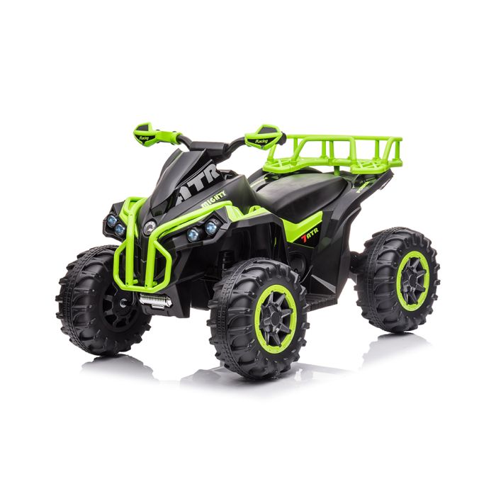 Tecnobike Shop Quad Elettrico per Bambini ATV  1.0 12V  con Radiocomando-Verde