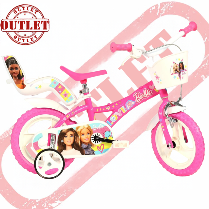 Bicicletta Bambina Dino Bikes New Barbie 12" - Seconda Scelta