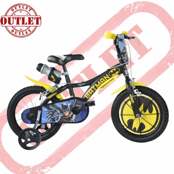 Bicicletta Bambino Dino Bikes Marvel BATMAN 16" - Seconda Scelta