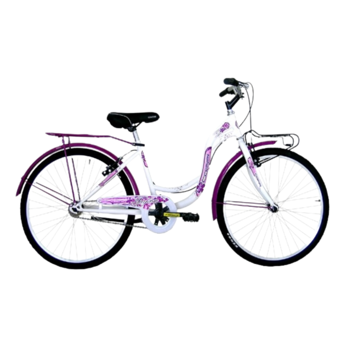 Bici Coppi Taylor 24" - con Cambio 6V-Bianco