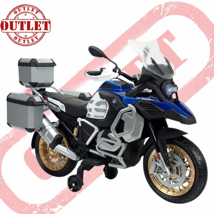 Moto Motocicletta Elettrica per Bambini BMW R1250 GS ADVENTURE 12V - Seconda Scelta