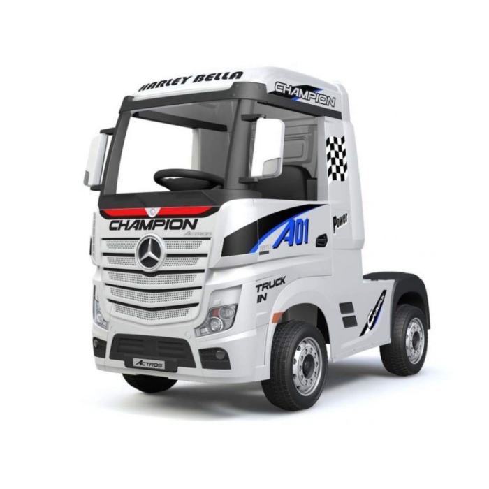 Camion Elettrico Per Bambini Truck MERCEDES ACTROS 12V Porte Apribili