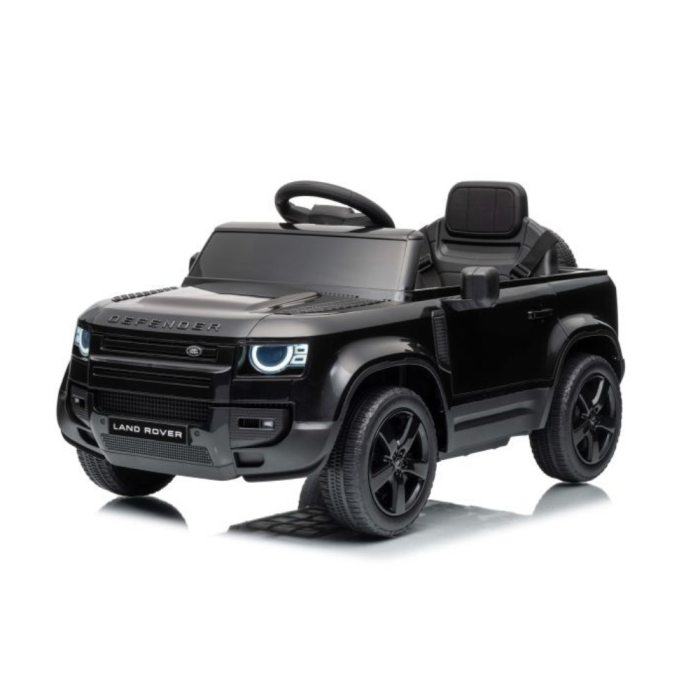 Auto Elettrica per Bambini Land Rover Defender Small 12V-Nero