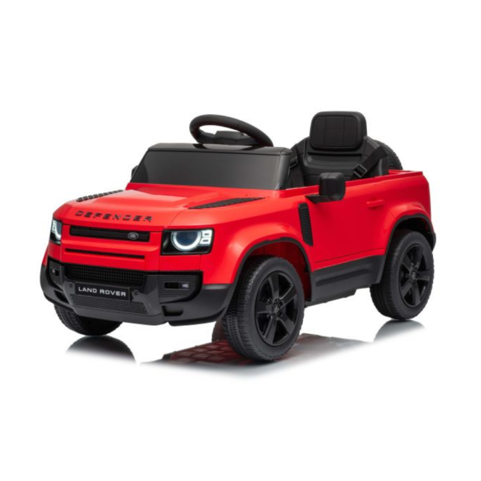 Auto Elettrica per Bambini Land Rover Defender Small 12V-Rosso