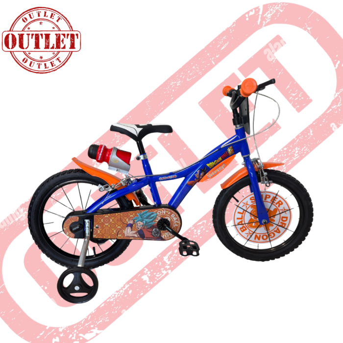 Bicicletta Bambino Dino Bikes Dragon Ball 14" - Seconda Scelta