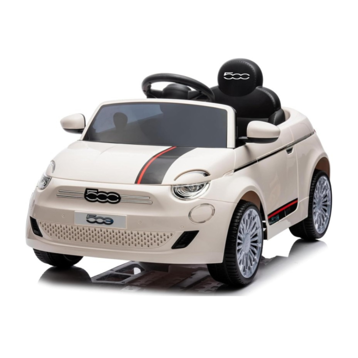 Auto Elettrica per Bambini Fiat 500 12V-Beige