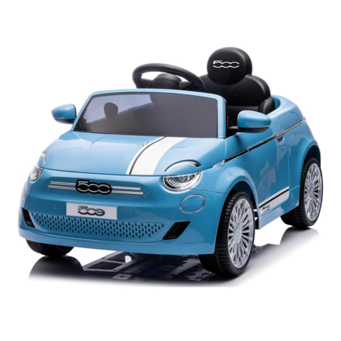 Auto Elettrica per Bambini Fiat 500 12V-Blu