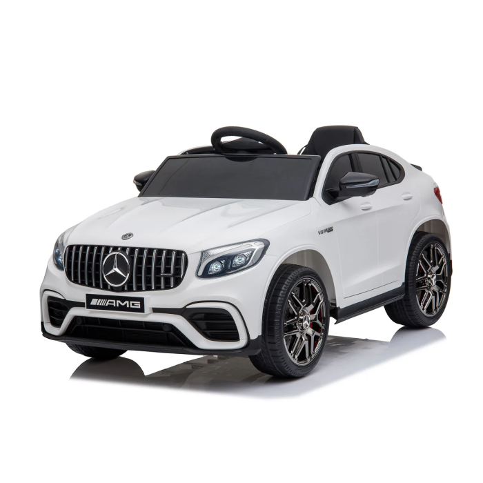 Auto Macchina Elettrica per Bambini Mercedes GLC AMG Coupé 12V-Bianco