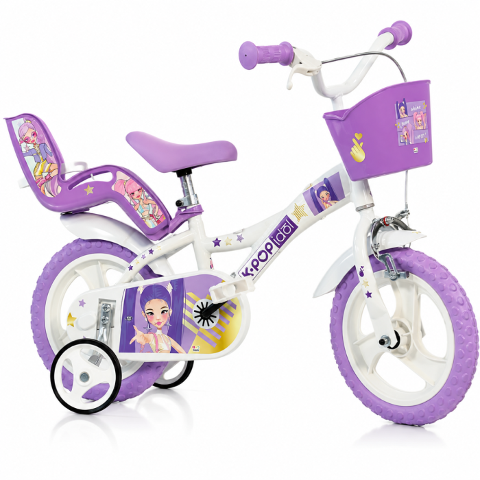 Bici Bambina Dino Bike K-Pop Idol 12"