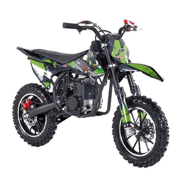 Mini Cross per Bambini KXD 705B ZMC Leopard 50cc 4T 10/10-Verde
