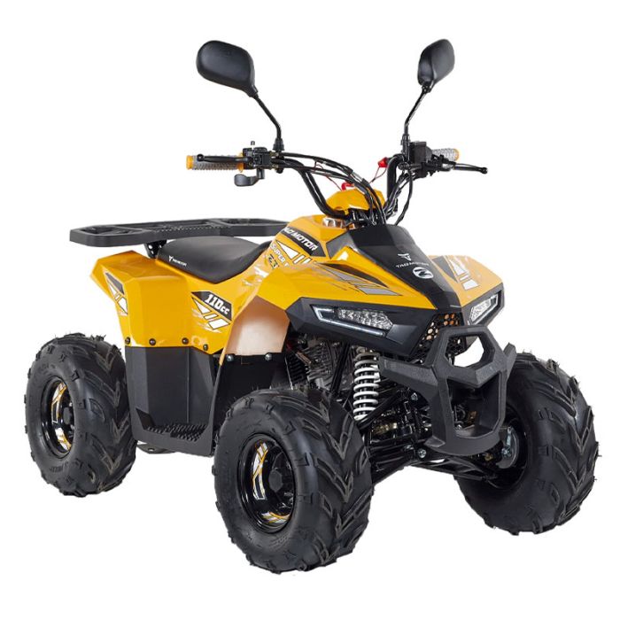 Quad KXD Mudhawk ATA 110cc Ruota 7"-Giallo