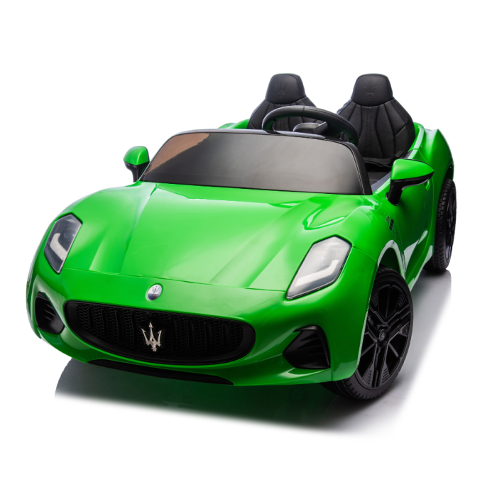 Auto Elettrica Per Bambini Maserati Folgore 12V-Verde