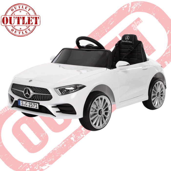 Auto Elettrica per Bambini Mercedes CLS 350 Amg 12V (Seconda Scelta)-Bianco
