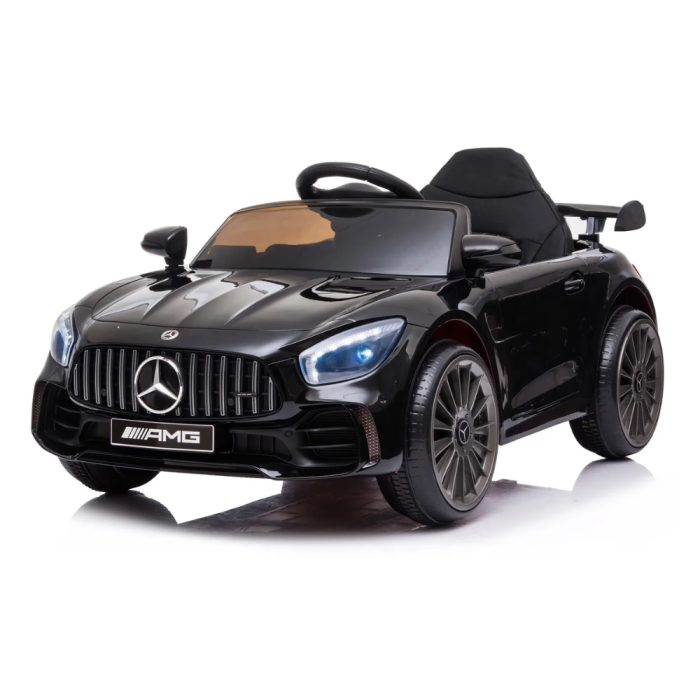 Auto Elettrica Per Bambini Mercedes GTR GT-R AMG 12V - Small-Nero