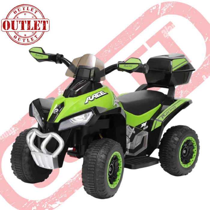Quad Elettrico Per Bambini  Tecnobike Shop  ATV Mini Quad Deluxe 6V (Seconda scelta)