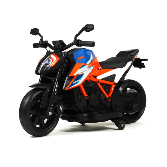 Moto KTM Super Duke 1290 12V per Bambini con Licenza Ufficiale-Arancione