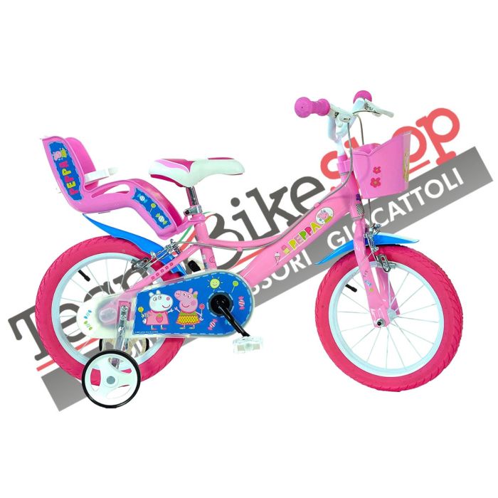 Bicicletta  Bambina Dino Bikes Peppa Pig 14"