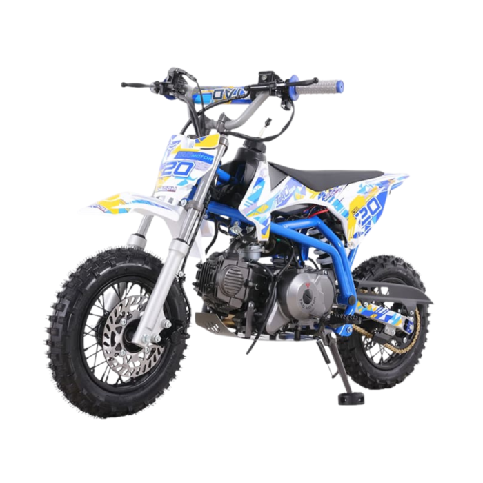Pitbike a Benzina Z-Tech ZTX 20 110cc-Blu