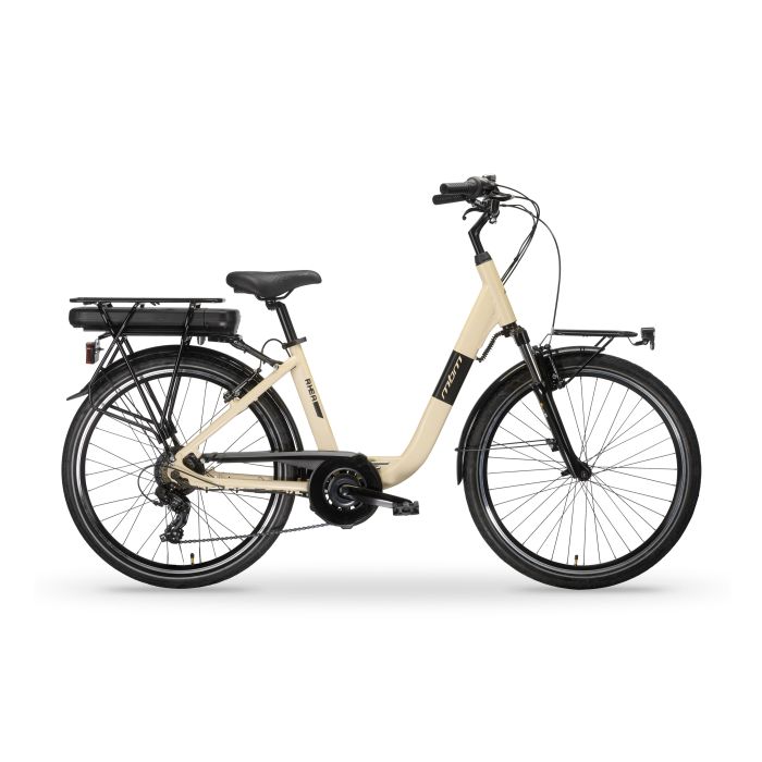 Bicicletta Elettrica A Pedalata Assistita MBM Rhea 26"-Beige