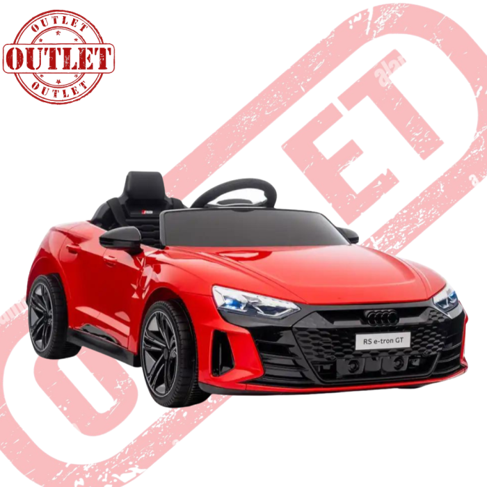 Auto Elettrica per Bambini Audi RS eTron GT 12V -Rosso - Seconda Scelta