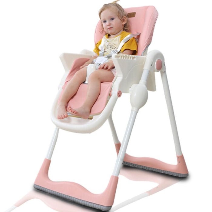 Seggiolone Pappa Wizy Easy 0 - 36 Mesi Chiusura Salvaspazio e Altezza Regolabile 