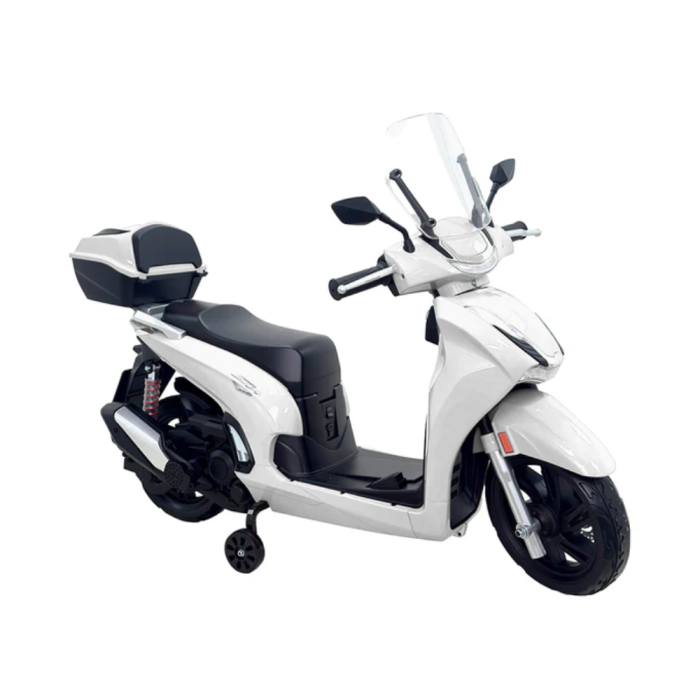Moto Elettrica per Bambini Honda SH350i 12V-Bianco