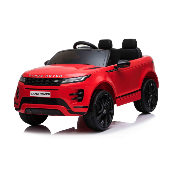 Auto Elettrica Macchina per Bambini LAND ROVER EVOQUE 12V con Monitor 4" Lettore Mp3 -Rosso