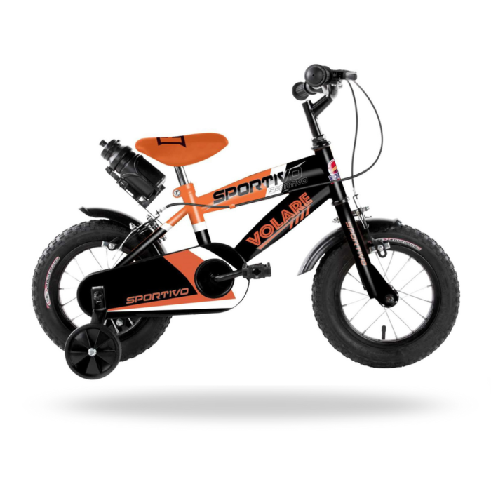 Bicicletta Bambino Movimento a Sfera Volare Sportivo 12"-Arancione
