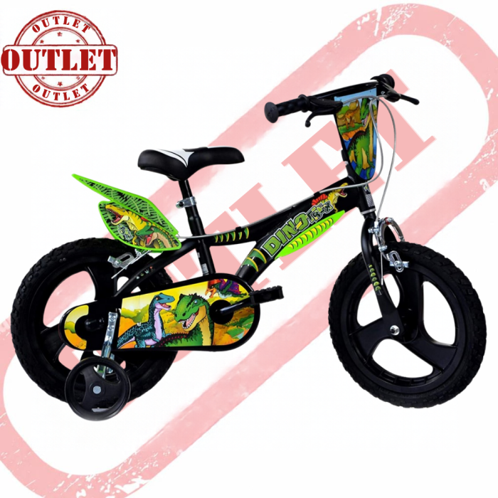 Bicicletta Bambino Dino Bikes Dinosaur DINO T-REX 16" - Seconda Scelta