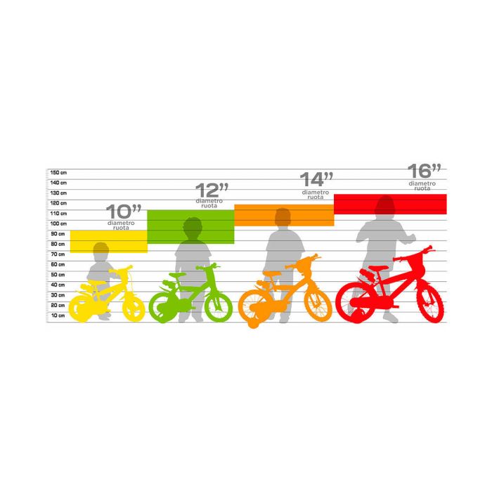 Bicicletta Bambina Barbie 16 Pollici Con Rotelle | Telaio In Metallo, Freni Caliper, Cestino Anteriore | Per Bambine 4-6 Anni, Prodotta In Italia