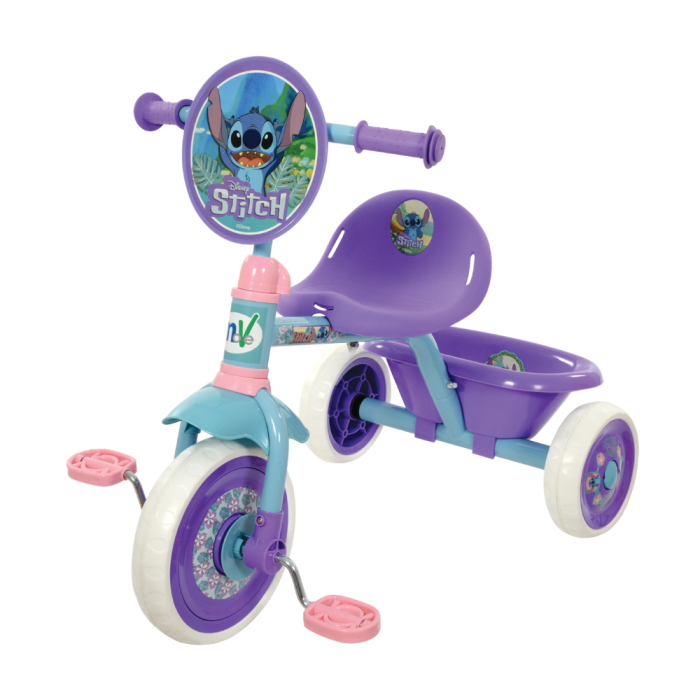 Triciclo a Pedali con Manico First Trike Disney STITCH