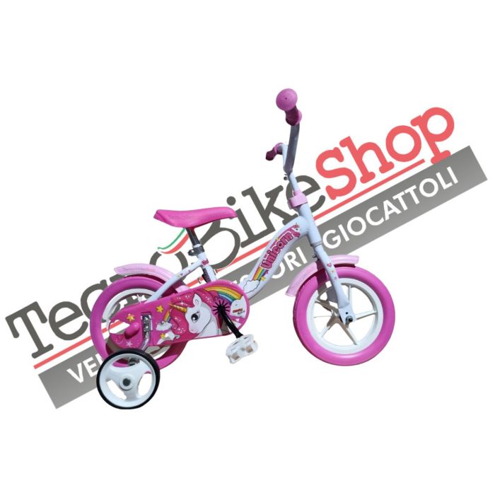 Casco Unicorno Per Bambina DINO BIKES – Regolabile E Omologato – Offerta