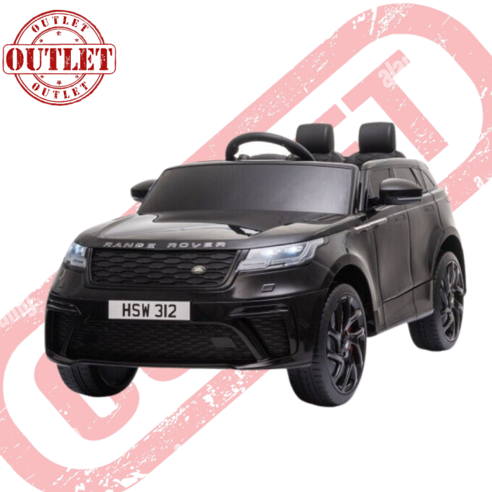 Auto Elettrica  per Bambini RANGE ROVER VELAR 12V-Nero - Seconda Scelta